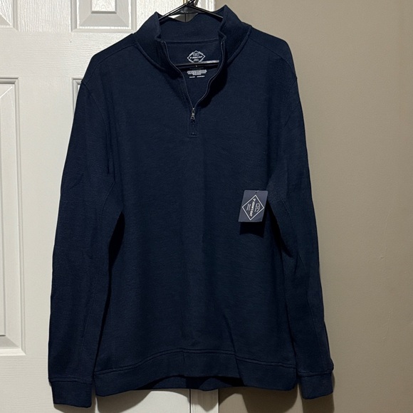 St. John's Bay Other - St. John's Bay Men's Dark Blue 1/4 Zip pullover Size Large